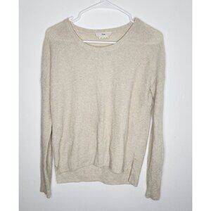 Tna Sweater Womens XS Wool Blend Alpaca Pullover Crewneck Lightweight Casual